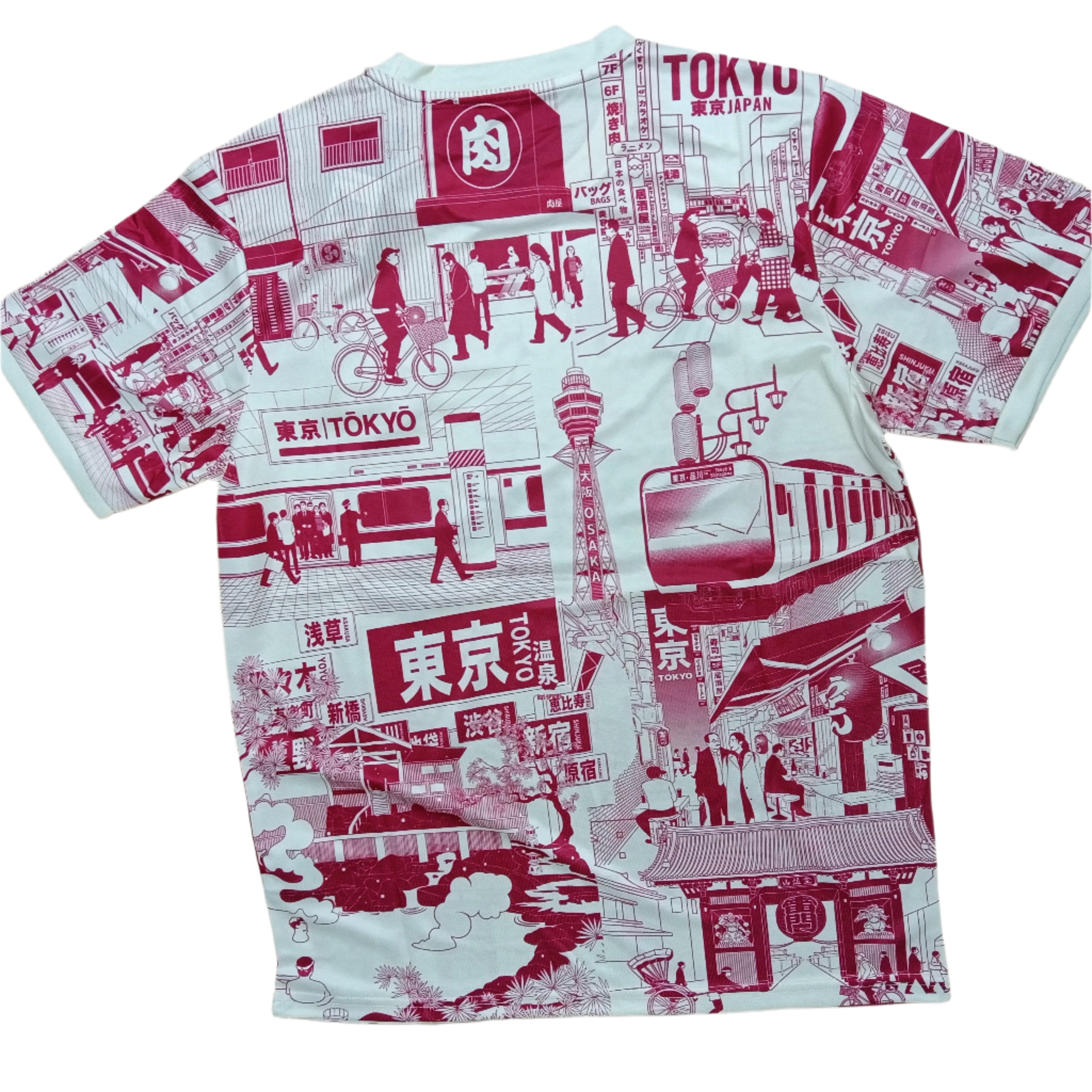 JAPAN X SPECIAL JERSEY - RED TOKYO