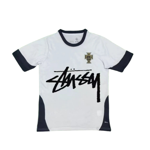 PORTUGAL X STÜSSY JERSEY - WHITE/BLACK