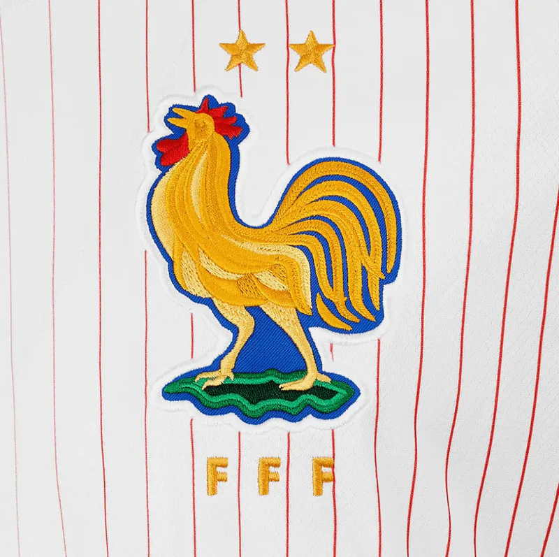 White Red Blue Nike Streetwear Football Top Stussy Special Edition 2024 2025 T Shirt Top Kit World Cup France Away Olympics