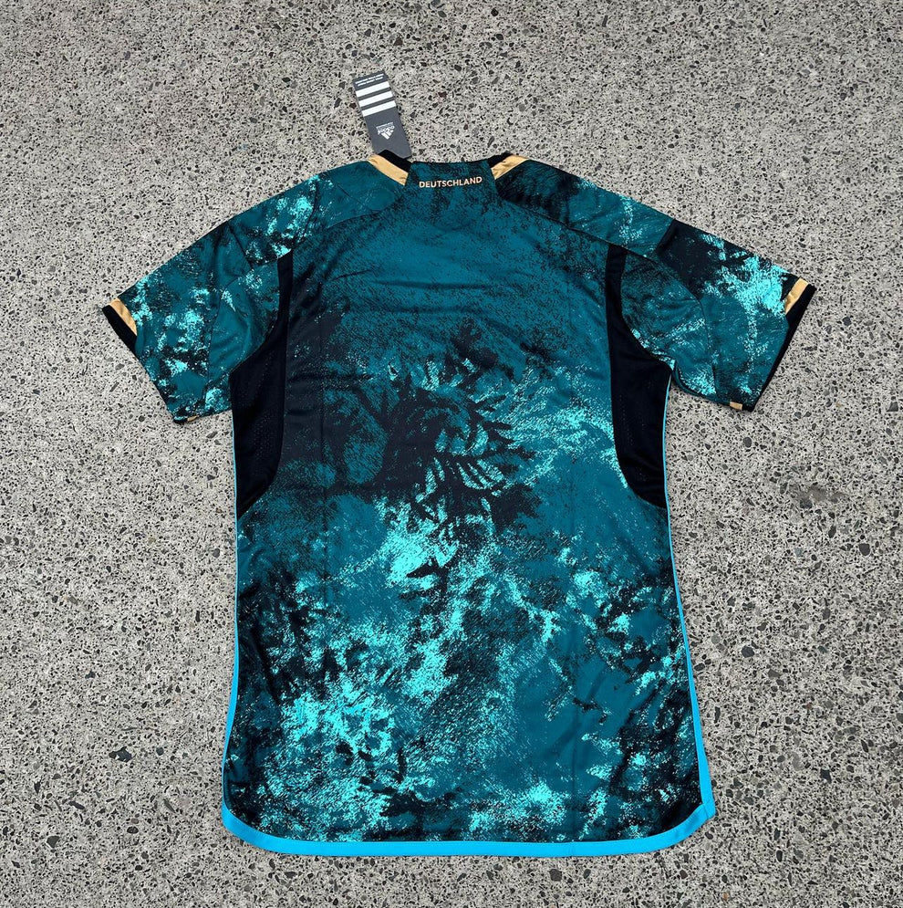 Blue Adidas Germany Corteiz Streetwear Football Top