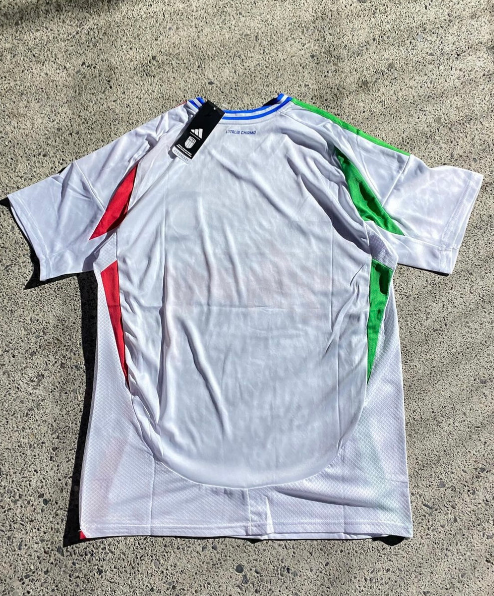  White Green Red Adidas Italy Streetwear Football Top Stussy Special Edition 2025 2024 T Shirt Kit Italian World cup  Jersey Away