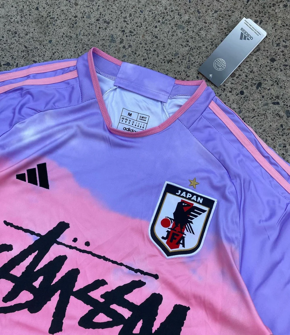 Pink Purple Japan Adidas Streetwear Football Top World Cup Stussy Special Edition 2023 2024
