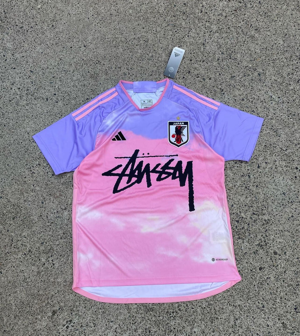 Pink Purple Japan Adidas Streetwear Football Top World Cup Stussy Special Edition 2023 2024