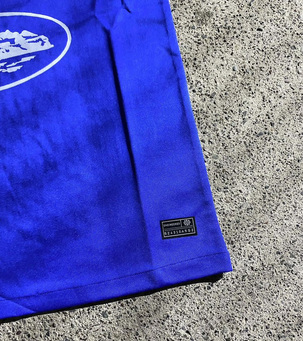 Blue Nike Brazil Corteiz Streetwear Football Top