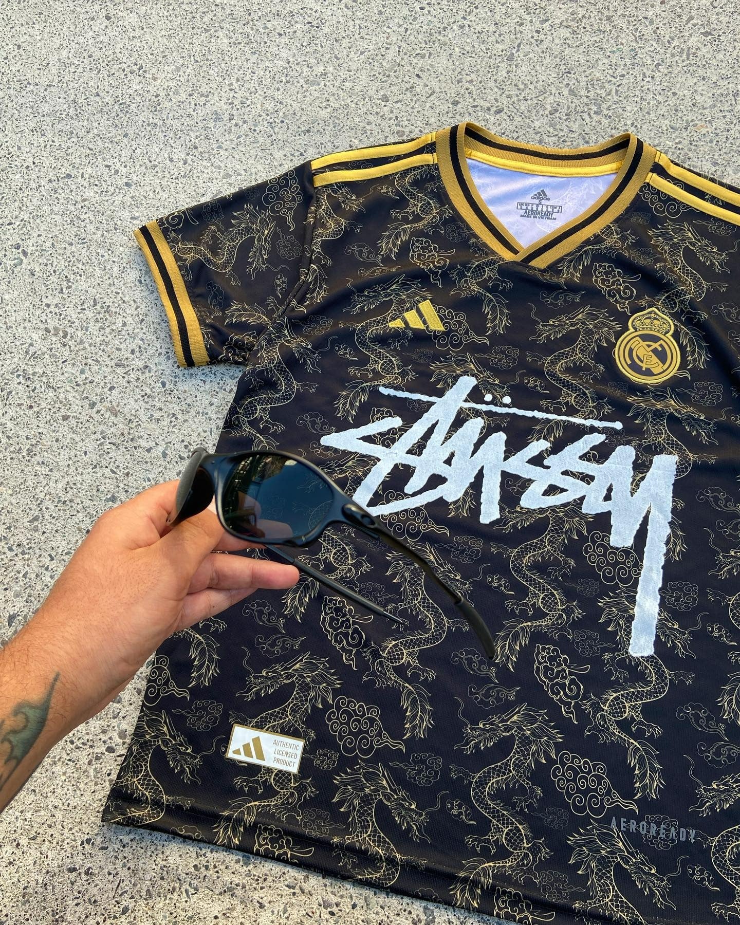 streetwear football top tee shirt spanish special edition 